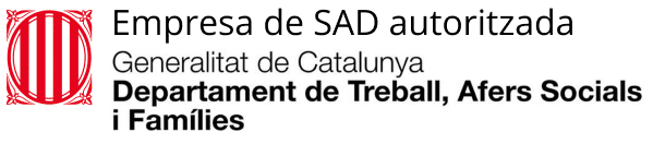 SAD empresa autorizada cuidados a domicilio Cataluña
